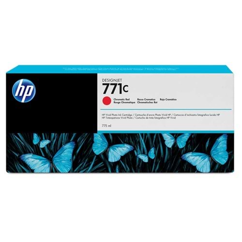 HP B6Y08A No 771 775ml Kırmızı Kartuş