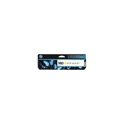 HP D8J09A No 980 6600 Sayfa Sarı Kartuş