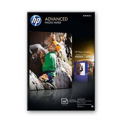 HP Q8692A Parlak Fotoğraf Kağıdı 100 yaprak 10-15
