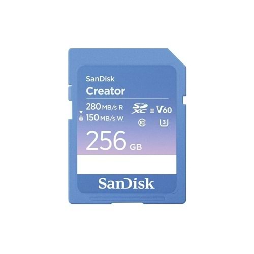 Sandisk SDSDXEP-256G-GNCIS 256GB Creator SDCX UHS-II 280MB/s SD Card