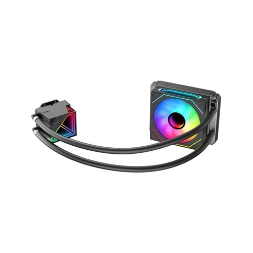 James Donkey Lugis JDC120 ARGB 120mm Sıvı İşlemci Soğutucu AM5 ve LGA1700 Uyumlu
