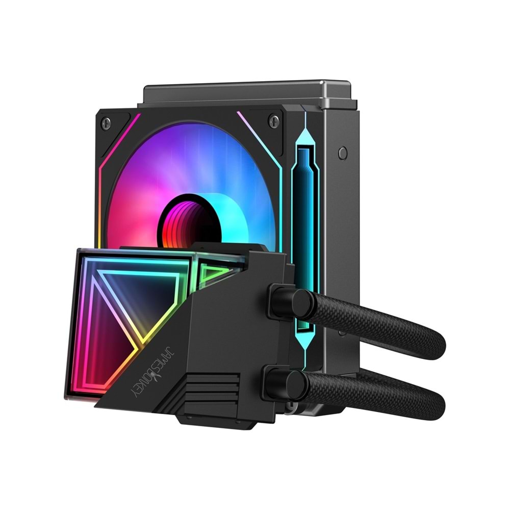 James Donkey Lugis JDC120 ARGB 120mm Sıvı İşlemci Soğutucu AM5 ve LGA1700 Uyumlu