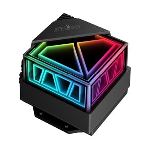 James Donkey Lugis JDC120 ARGB 120mm Sıvı İşlemci Soğutucu AM5 ve LGA1700 Uyumlu