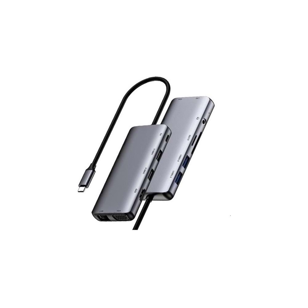 Netac WF15 11-in-1 Type-C Multi Media Docking Station NT08WF15-30GR