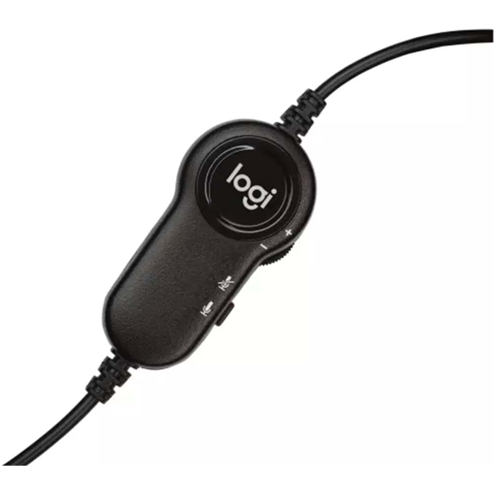 Logitech H150 Beyaz Mikrofonlu Kablolu Stereo Kulaklık 981-000350
