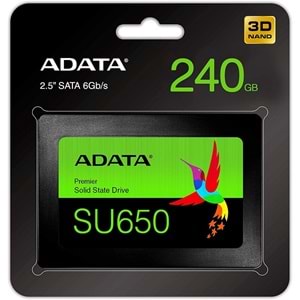 Adata 240GB SU650 SATA 3.0 520-450MB/s 2.5