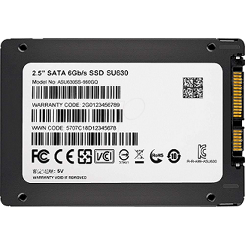Adata 960GB SU650 SATA 3.0 520 450MB/s 2.5