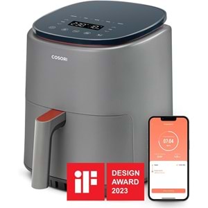 COSORI Gri Air Fryer 3.8 Litre CAF-LI401S