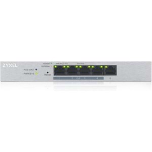 Zyxel GS1200-5HP V2 5 Port 1x4xGigabit Poe Web Yön. Switch