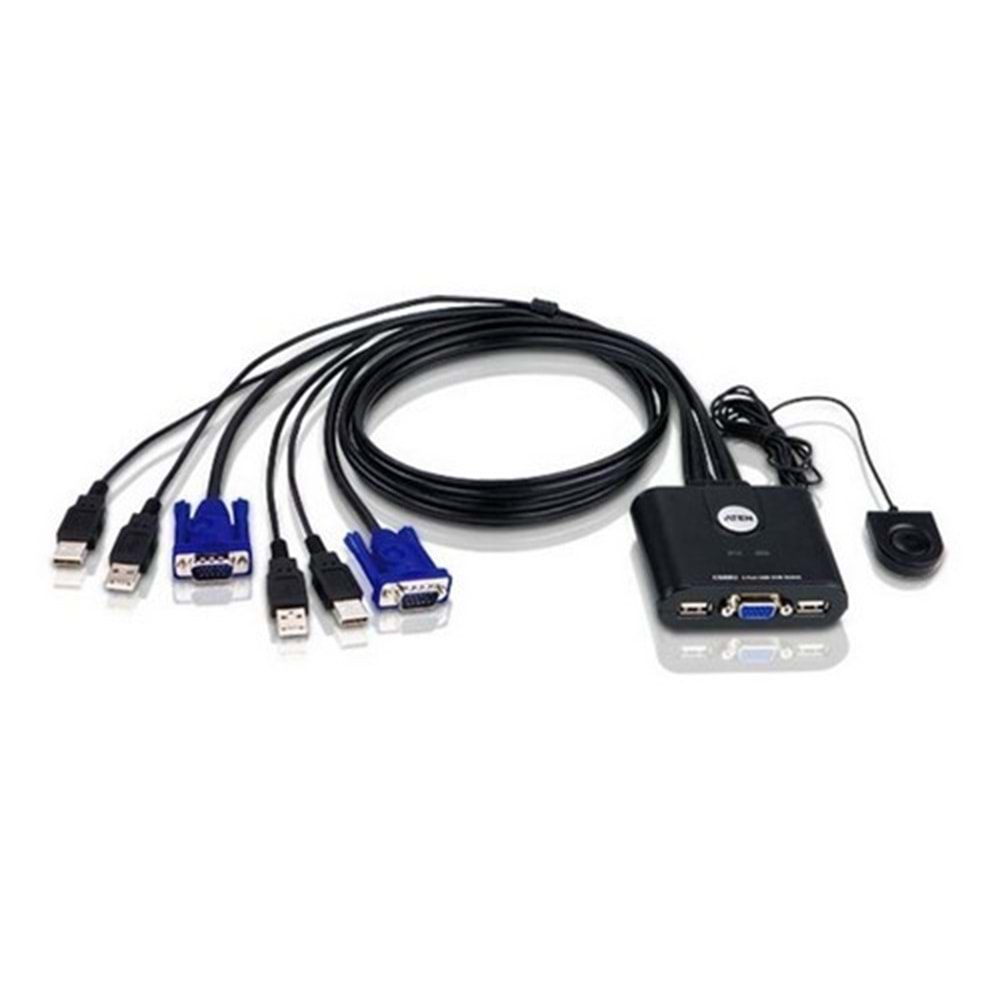 ATEN CS22U 2 Port USB KVM Switch