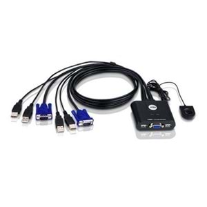 ATEN CS22U 2 Port USB KVM Switch