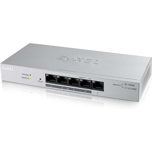Zyxel GS1200-5 5 Port 5xGigabit Web Yönetilebilir Switch