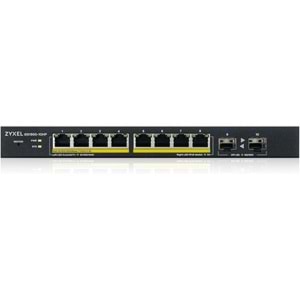 Zyxel GS1900-10HP 8xGigabit Port 2xSFP Web Poe Switch 77 Watt