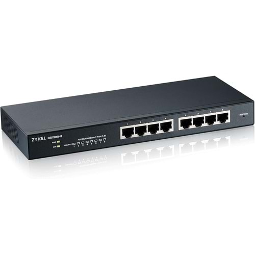 Zyxel GS1900-8 8 Port 8xGigabit Web Yönetilebilir Switch