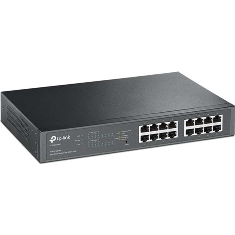 TP-Link TL-SG1016PE 16-Port Gigabit Easy Smart 8 Port PoE Switch