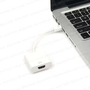 Dark Mini Display Port – HDMI Dönüştürücü (DK-HD-AMDPXHDMI)