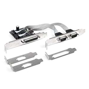 Dark PCI-E 1x Paralel Port, 2x RS232 Seri Port PCI-Express Kart (DK-AC-PEP32)