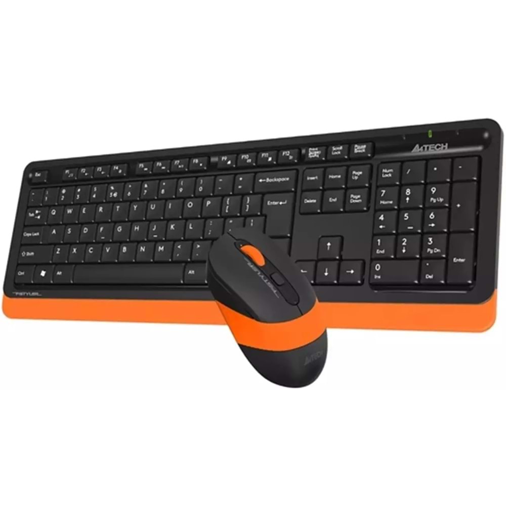 A4 Tech FG1010 2.4G FN-Multimedya Q Klavye+Optik Mouse 2000D Kablosuz Truncu USB