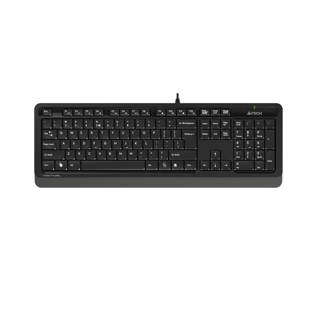 A4 Tech FK10 FN-Multimedya Q Klavye Gri USB