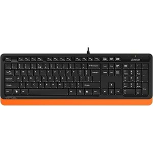 A4 Tech FK10 FN-Multimedya Q Klavye Turuncu USB