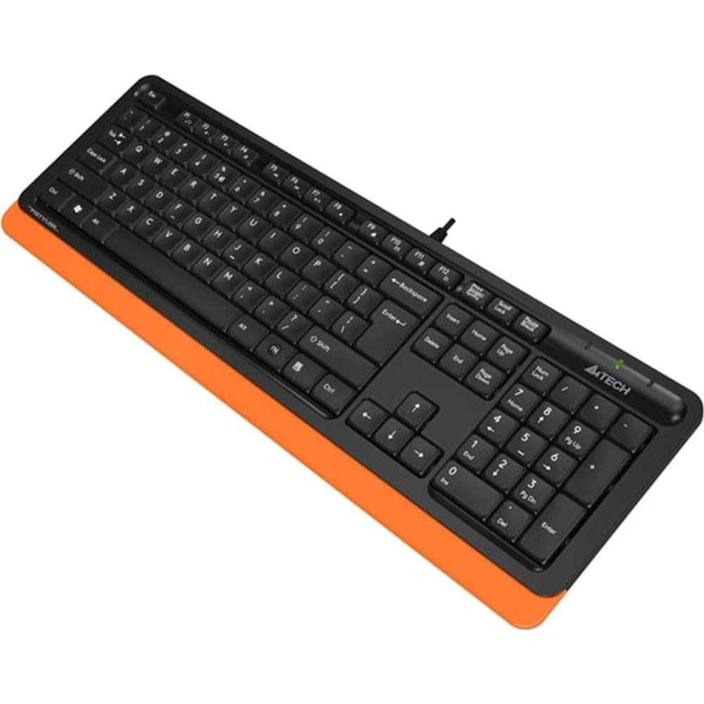 A4 Tech FK10 FN-Multimedya Q Klavye Turuncu USB