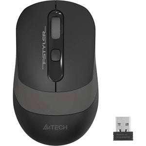 A4 Tech FM10 1600dpi Gri USB Optik Mouse
