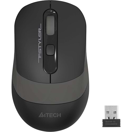 A4 Tech FM10 1600dpi Gri USB Optik Mouse