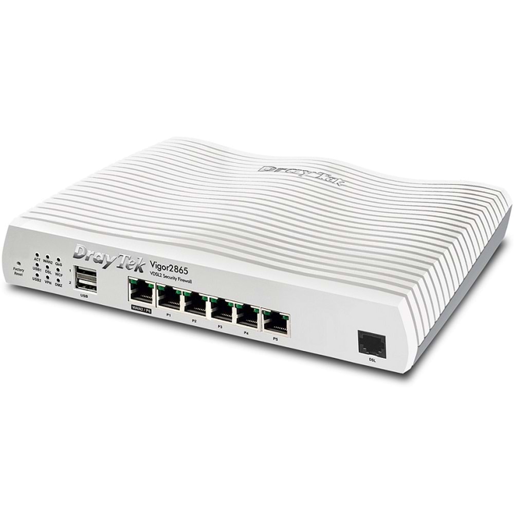 Draytek Vigor 2865 35b/VDSL/ADSL + GbE Dual-WAN VPN Router