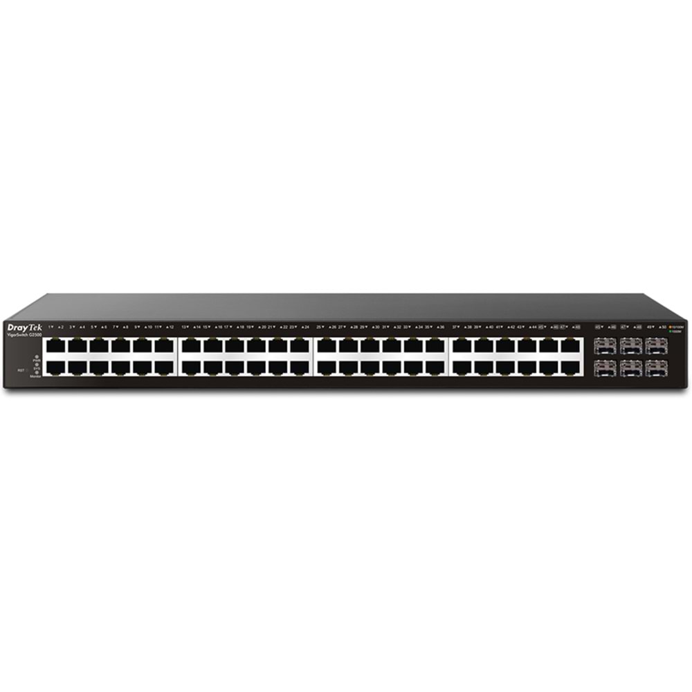 Draytek VigorSwitch G2500 48G+2 Managed Gigabit Switch