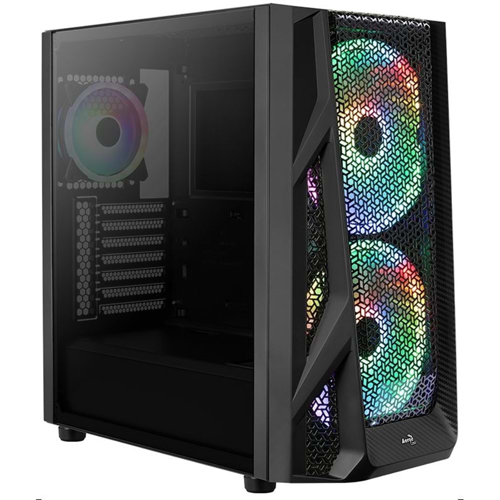 Aerocool AirHawk Duo 7500W 80+ ARGB 2x20cm 1x12cm Fanlı ATXKasa AE-AIRHAWKD750