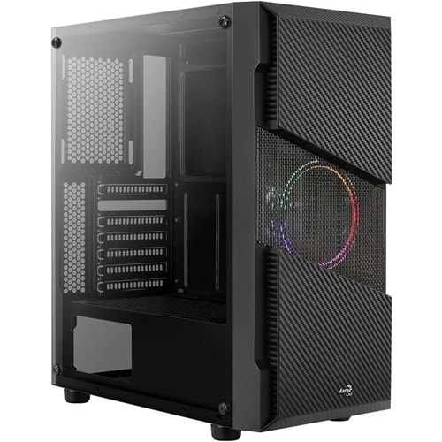 Aerocool Menace Saturn 2 x 12cm FRGB Fan Mid Tower Kasa AE-MNS