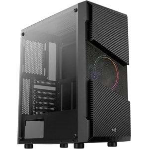 Aerocool Menace Saturn 500W 2 x 12cm FRGB Fan Mid Tower Kasa AE-MNS-500