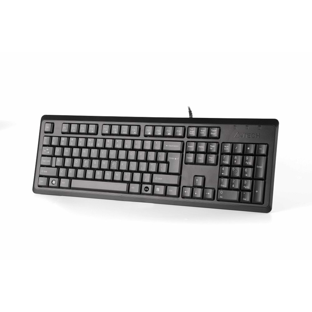 A4 Tech KR-92 FN-Multimedya Standart Q Klavye Siyah USB