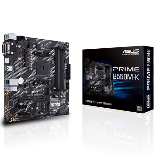 Asus Prime B550M-K AMD DDR4 PCI 4.0 AM4 Anakart