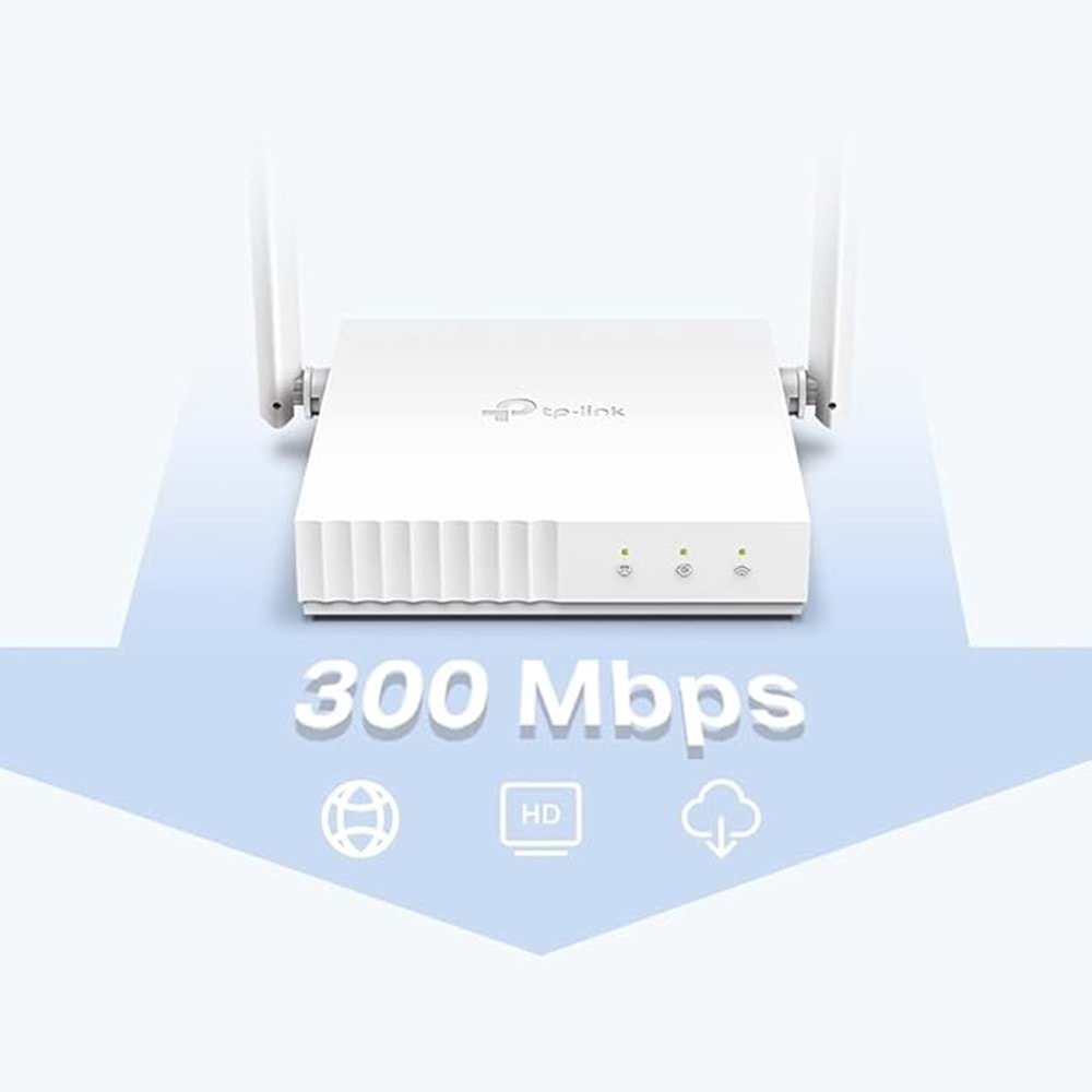 TP-Link TL-WR844N 300 Mbps Çoklu Mod Wi-Fi Router