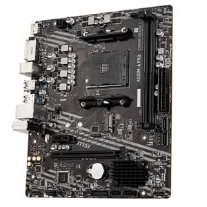 Msi A520M PRO DDR4 USB3.2 M.2 DP-HDMI VGA PCI3.0 AMD4 Anakart