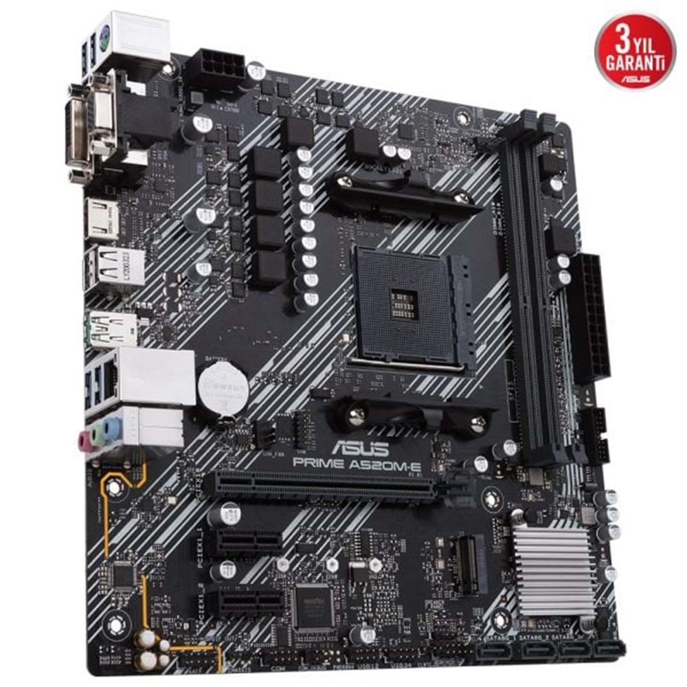 Asus Prime A520M-E AMD A520 DDR4 HDMI/DVI/VGA AM4 Anakart
