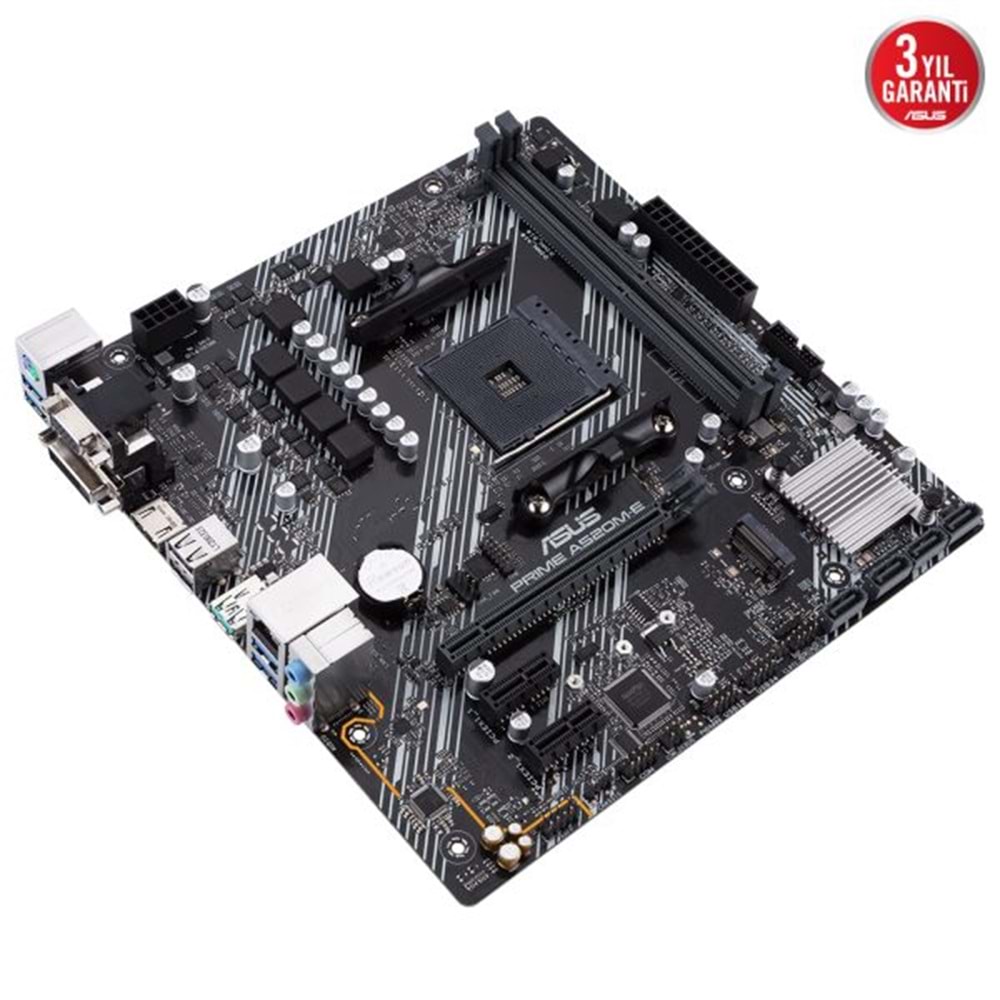 Asus Prime A520M-E AMD A520 DDR4 HDMI/DVI/VGA AM4 Anakart