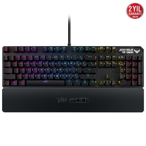 Asus TUF GAMING RA05 K3 AURA SYNC RD/TR RGB Oyuncu Klavyesi