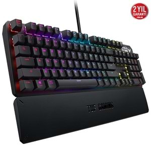 Asus TUF GAMING RA05 K3 AURA SYNC RD/TR RGB Oyuncu Klavyesi
