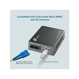 TP-Link Gigabit Multi-Mode Media Converter MC200CM