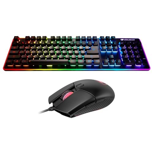 Cougar DEATHFIRE EX Sessiz Hibrit Gaming Klavye & Mouse CGR-WXNMB-DF2