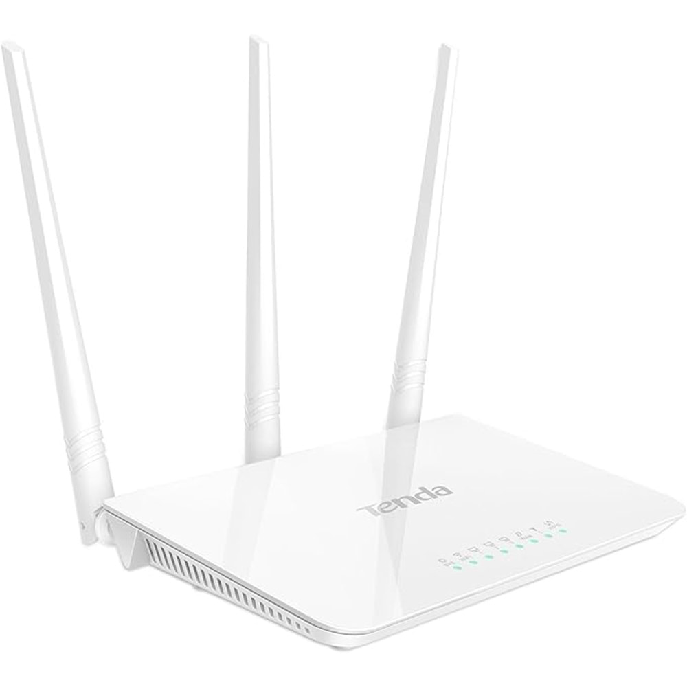 Tenda 300Mbps 4xPort WiFi-N 3xAnten Router F3-TENDA