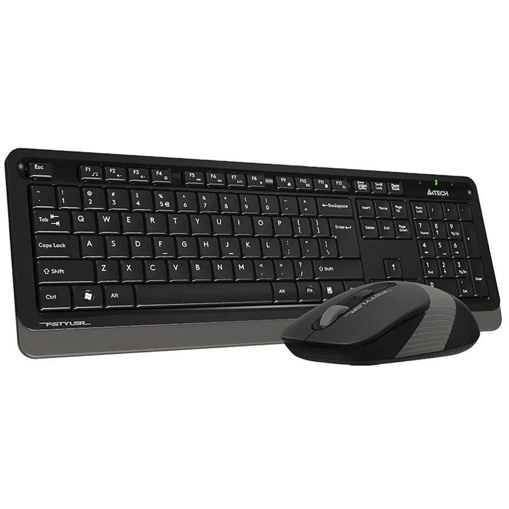 A4 Tech FG1010 G1010-F-GREY A4 TECH FG1010 (F) 2.4Ghz Klavye Mouse Set 2000DPI