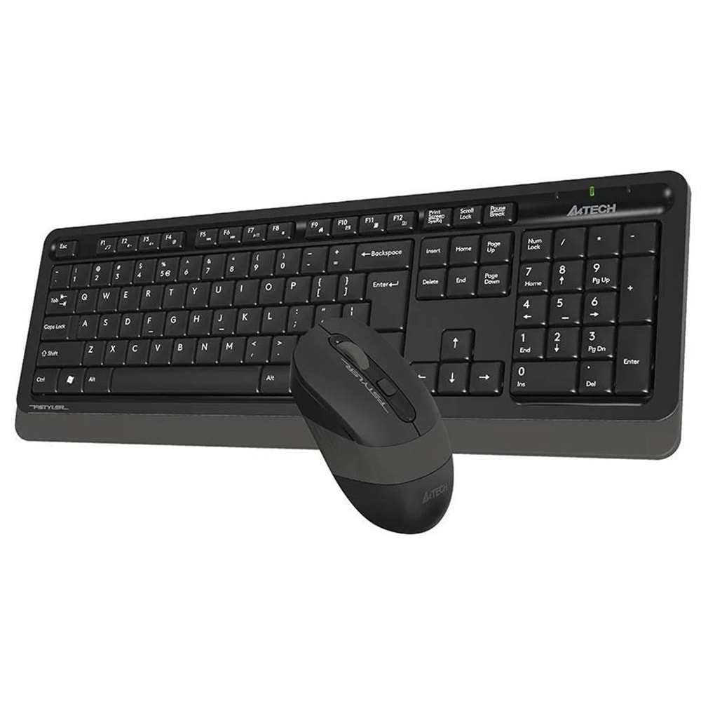 A4 Tech FG1010 G1010-F-GREY A4 TECH FG1010 (F) 2.4Ghz Klavye Mouse Set 2000DPI