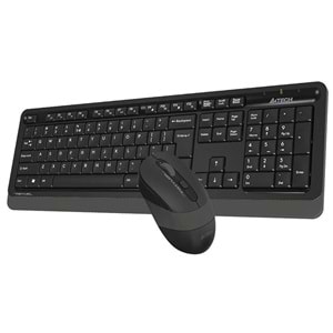 A4 Tech FG1010 G1010-F-GREY A4 TECH FG1010 (F) 2.4Ghz Klavye Mouse Set 2000DPI