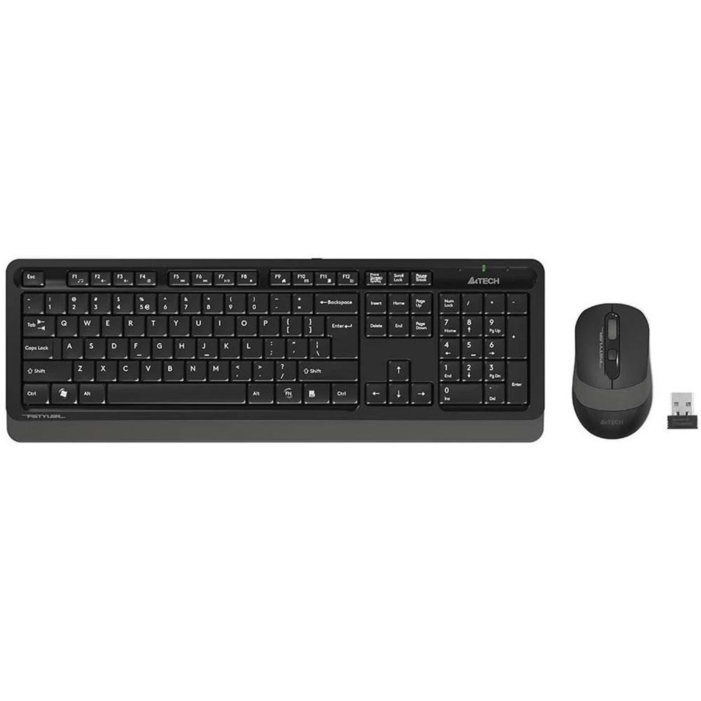 A4 Tech FG1010 G1010-F-GREY A4 TECH FG1010 (F) 2.4Ghz Klavye Mouse Set 2000DPI
