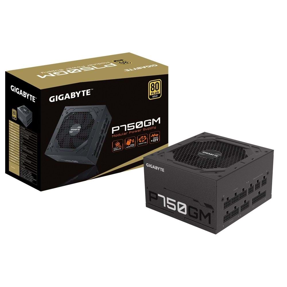 Gigabyte Gold Zero 750W 80+Gold ATX Güç Kaynağı PSU GP-P750GM