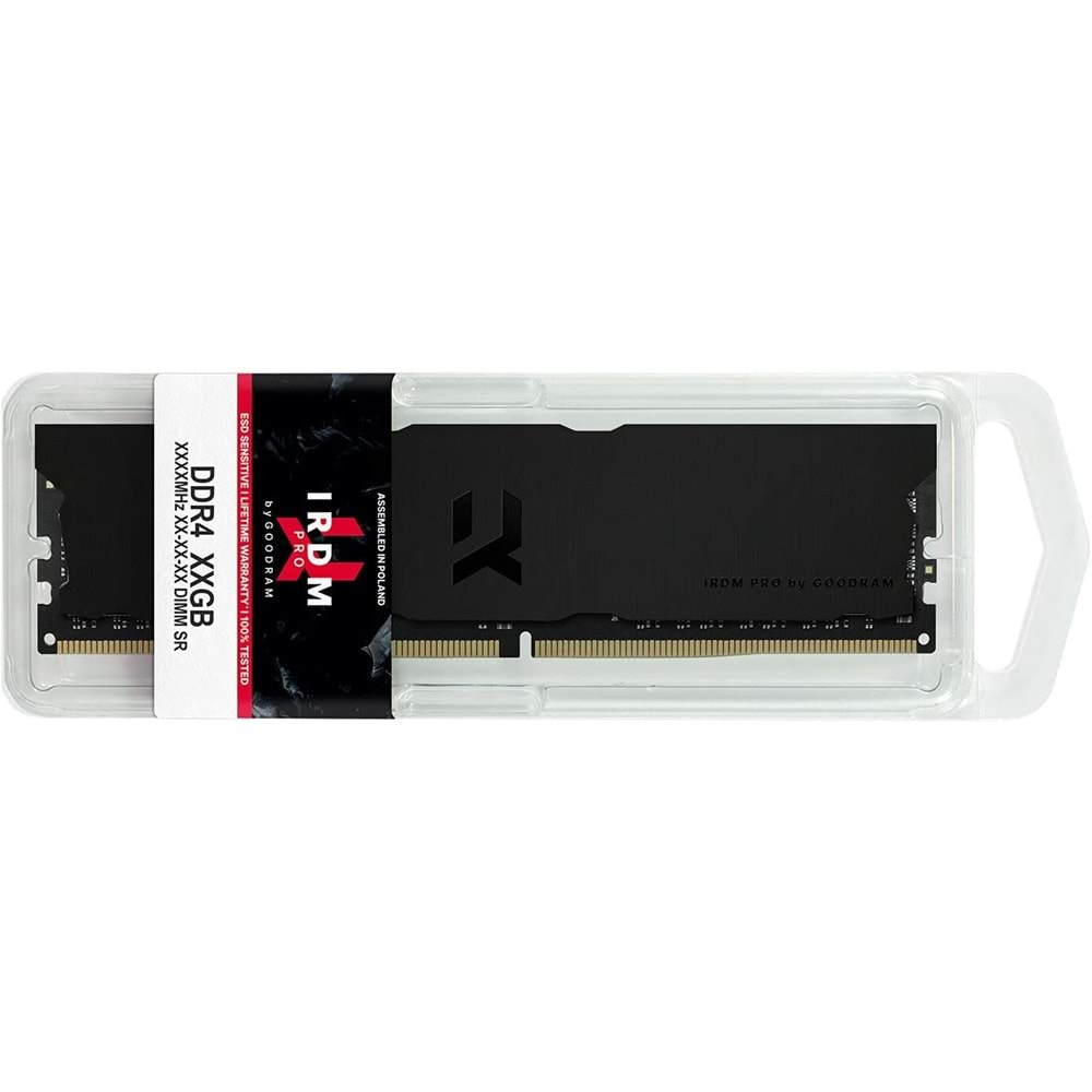 Goodram 16GB 3600MHz DDR4 Dual IRDM Pro Siyah Ram IRP-K3600L18S16GDC