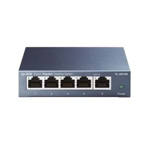 TP-Link TL-SG105 5 Port Gigabit Çelik Kasa Masaüstü Switch